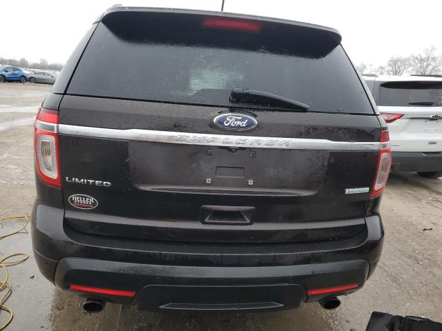 1FM5K7F95EGA79481 - 2014 FORD EXPLORER LIMITED BLACK photo 6