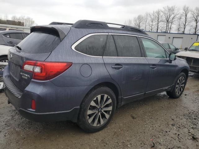 4S4BSALC4F3261066 - 2015 SUBARU OUTBACK 2.5I LIMITED BLUE photo 3