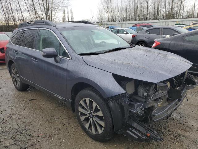 4S4BSALC4F3261066 - 2015 SUBARU OUTBACK 2.5I LIMITED BLUE photo 4