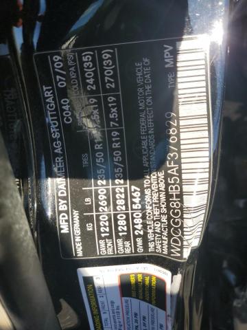 WDCGG8HB5AF376829 - 2010 MERCEDES-BENZ GLK 350 4MATIC BLACK photo 13