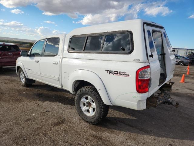 5TBDT44126S522372 - 2006 TOYOTA TUNDRA DOUBLE CAB SR5 WHITE photo 2