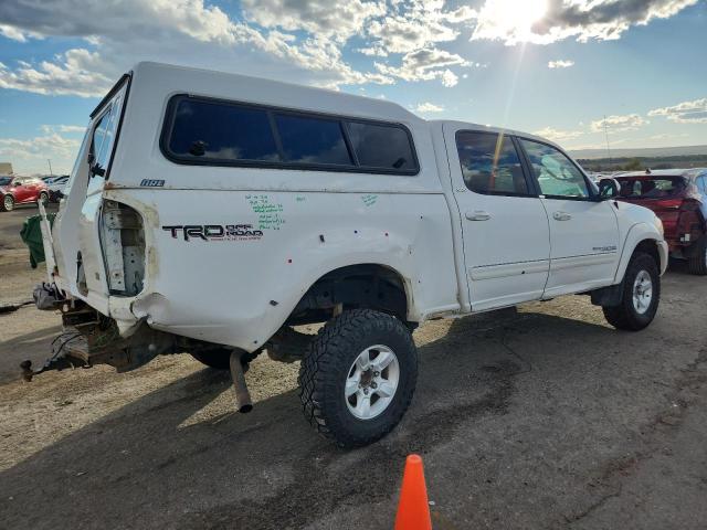 5TBDT44126S522372 - 2006 TOYOTA TUNDRA DOUBLE CAB SR5 WHITE photo 3