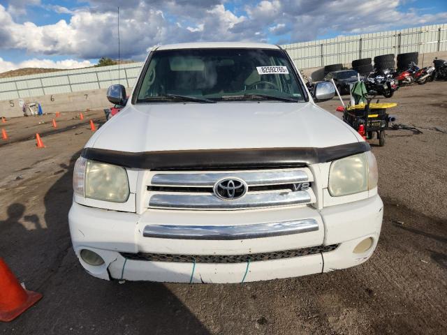 5TBDT44126S522372 - 2006 TOYOTA TUNDRA DOUBLE CAB SR5 WHITE photo 5