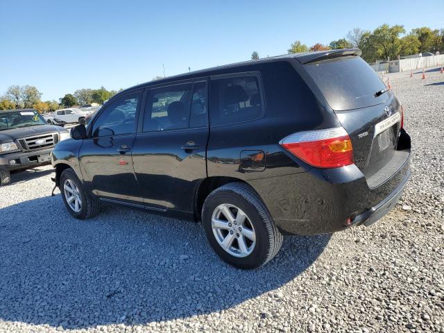 JTEES41A882094249 - 2008 TOYOTA HIGHLANDER BLACK photo 2