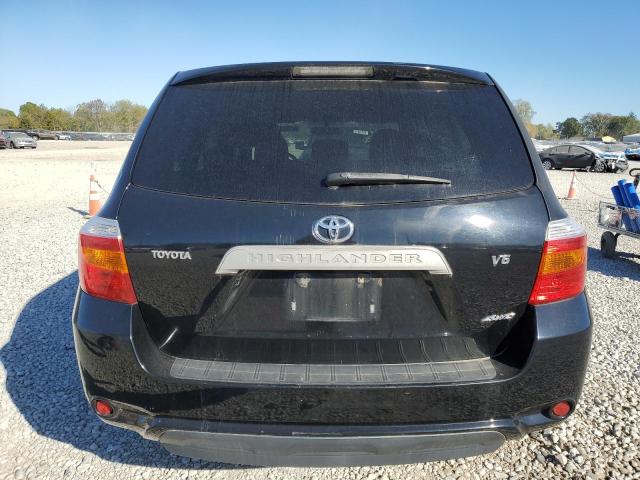 JTEES41A882094249 - 2008 TOYOTA HIGHLANDER BLACK photo 6