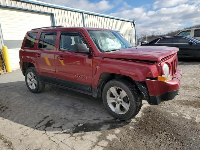 1C4NJRFBXCD540131 - 2012 JEEP PATRIOT LATITUDE RED photo 4