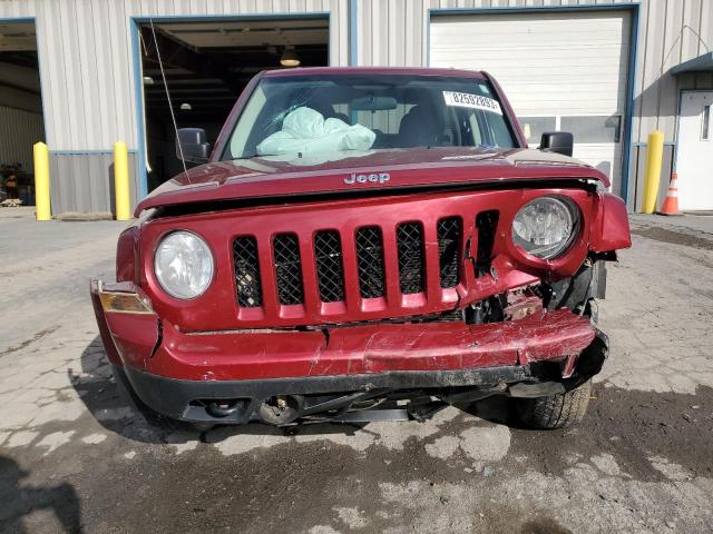 1C4NJRFBXCD540131 - 2012 JEEP PATRIOT LATITUDE RED photo 5