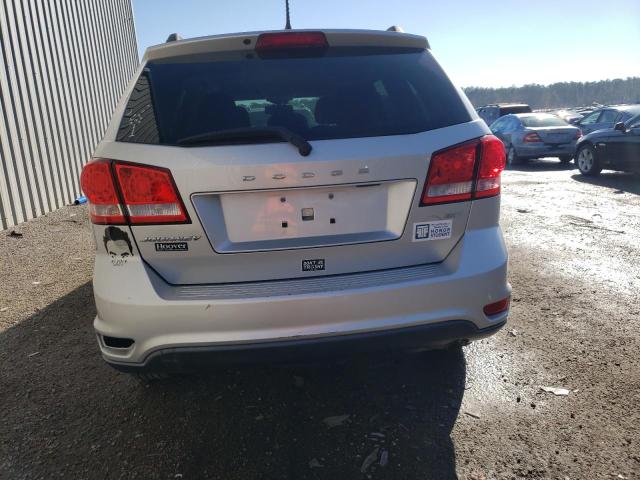 3C4PDCBB1ET120211 - 2014 DODGE JOURNEY SXT SILVER photo 6