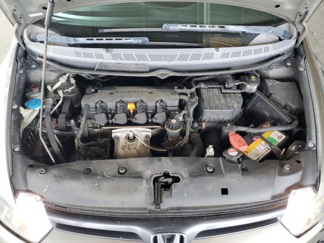 2HGFG12648H532907 - 2008 HONDA CIVIC LX 灰色 照片 11