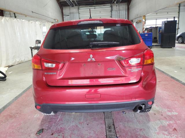 4A4AP3AU7FE012203 - 2015 MITSUBISHI OUTLANDER ES 红色 照片 6
