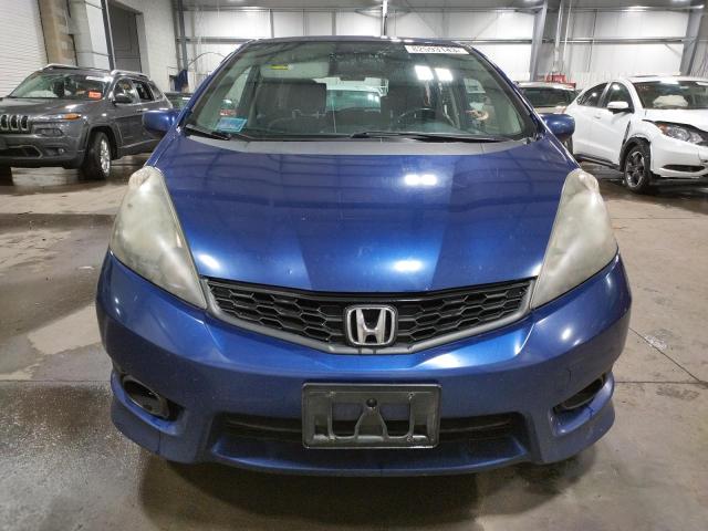 JHMGE8H54DC035710 - 2013 HONDA FIT SPORT BLUE photo 5