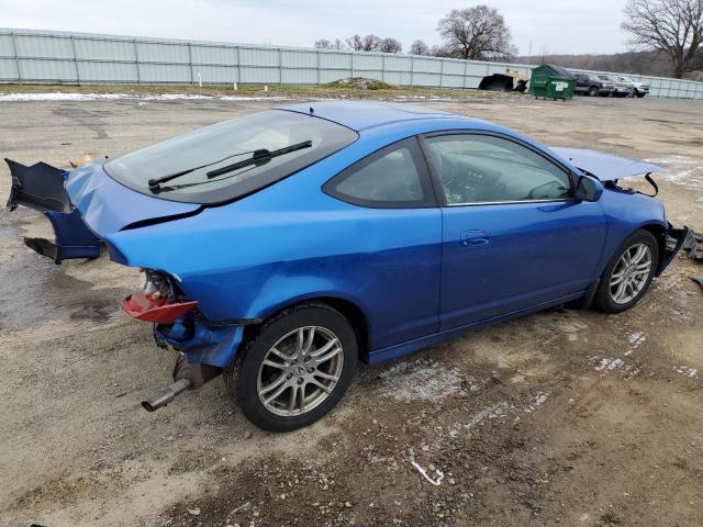 JH4DC54826S003161 - 2006 ACURA RSX BLUE photo 3