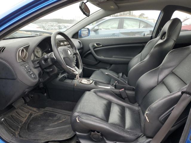 JH4DC54826S003161 - 2006 ACURA RSX BLUE photo 7