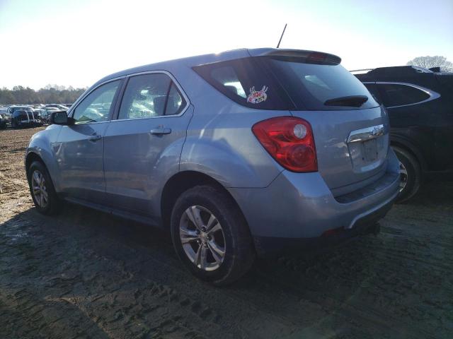 2GNALAEK3E6380792 - 2014 CHEVROLET EQUINOX LS BLUE photo 2