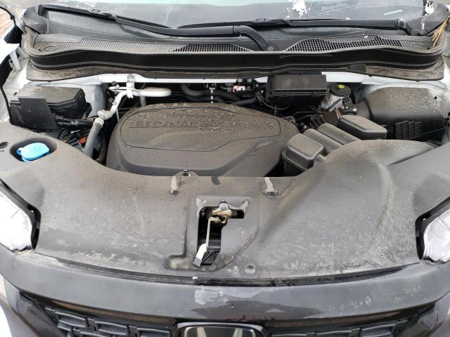 5FNYF8H53MB040659 - 2021 HONDA PASSPORT EXL WHITE photo 11