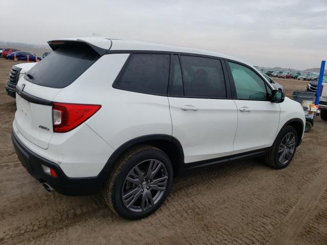 5FNYF8H53MB040659 - 2021 HONDA PASSPORT EXL WHITE photo 3