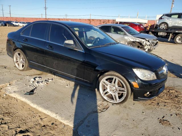 WDDGF54X49F242968 - 2009 MERCEDES-BENZ C 300 BLACK photo 4