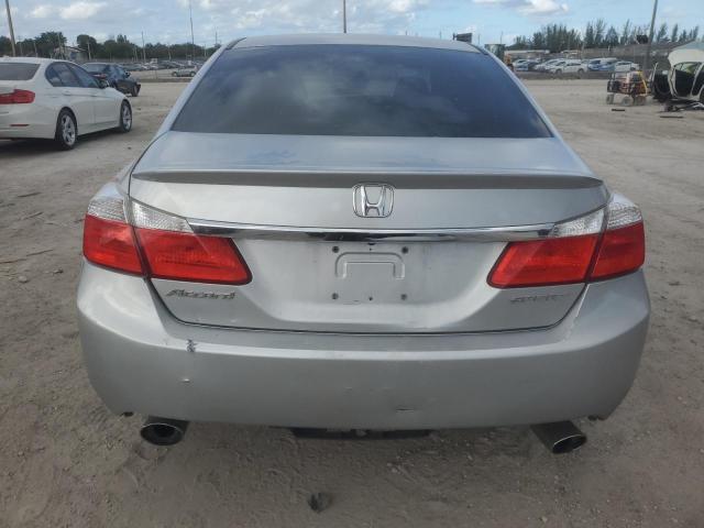1HGCR2F52EA079806 - 2014 HONDA ACCORD SPORT SILVER photo 6