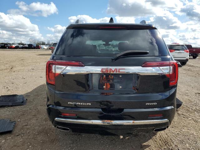 1GKKNXLS0NZ166672 - 2022 GMC ACADIA DENALI შავი ფოტო 6