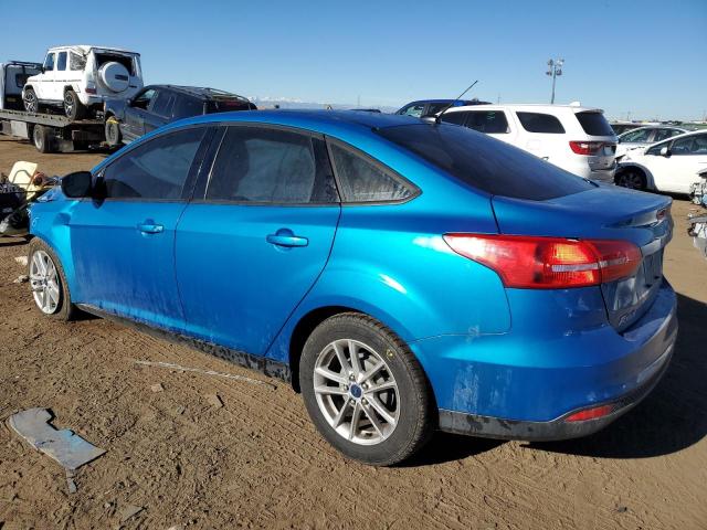 1FADP3F26FL314420 - 2015 FORD FOCUS SE BLUE photo 2