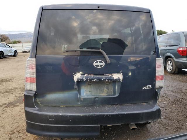 JTLKT324350171516 - 2005 TOYOTA SCION XB BLUE photo 6