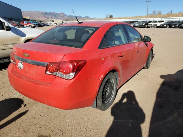 1G1PA5SG3E7468752 - 2014 CHEVROLET CRUZE LS RED photo 3