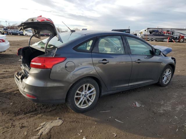 1FADP3F27FL241798 - 2015 FORD FOCUS SE GRAY photo 3