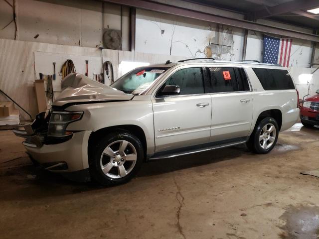 1GNSKKKC4FR291670 - 2015 CHEVROLET SUBURBAN K1500 LTZ BEIGE photo 1