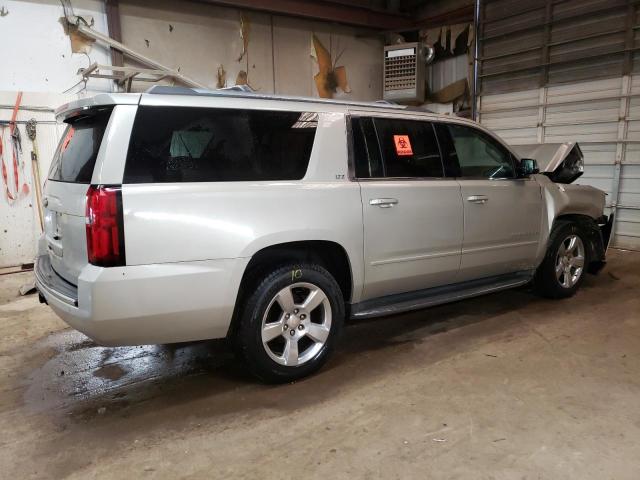 1GNSKKKC4FR291670 - 2015 CHEVROLET SUBURBAN K1500 LTZ BEIGE photo 3