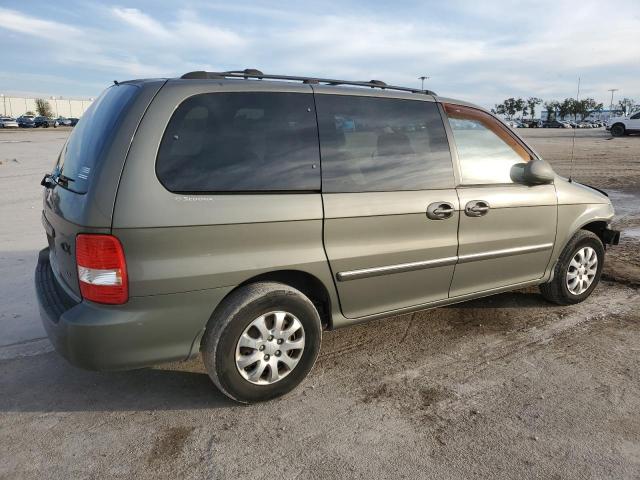 KNDUP132356749671 - 2005 KIA SEDONA EX GRAY photo 3