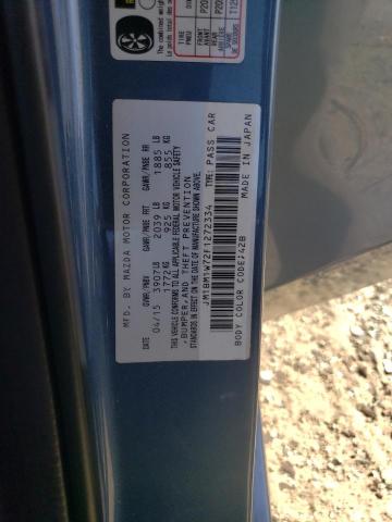 JM1BM1W72F1272334 - 2015 MAZDA 3 GRAND TOURING Mavi foto 12
