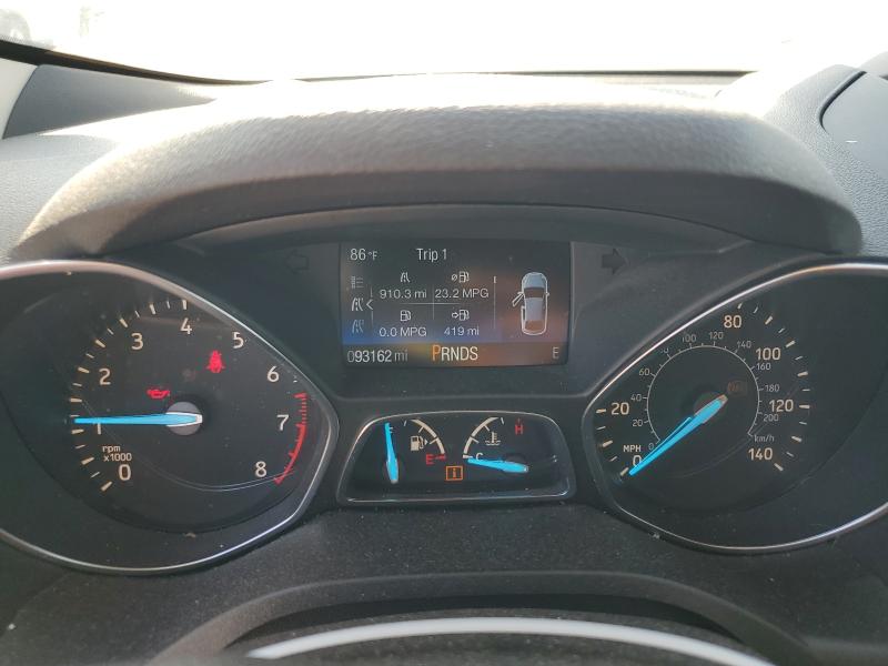 1FMCU0F73KUB58362 - 2019 FORD ESCAPE S Siyah fotoğraf 9