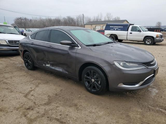 1C3CCCAB7GN103746 - 2016 CHRYSLER 200 LIMITED GRAY photo 4