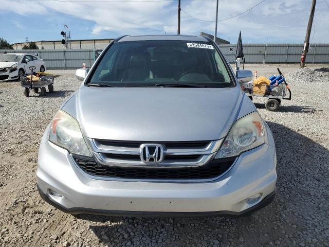 5J6RE4H74AL001356 - 2010 HONDA CR-V EXL SILVER photo 5