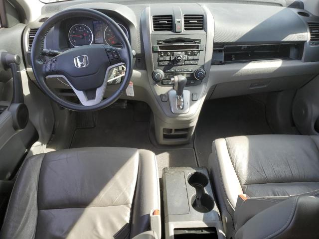 5J6RE4H74AL001356 - 2010 HONDA CR-V EXL SILVER photo 8