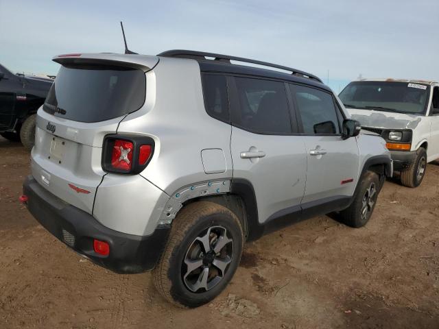 ZACNJDC16MPM98118 - 2021 JEEP RENEGADE TRAILHAWK SILVER photo 3