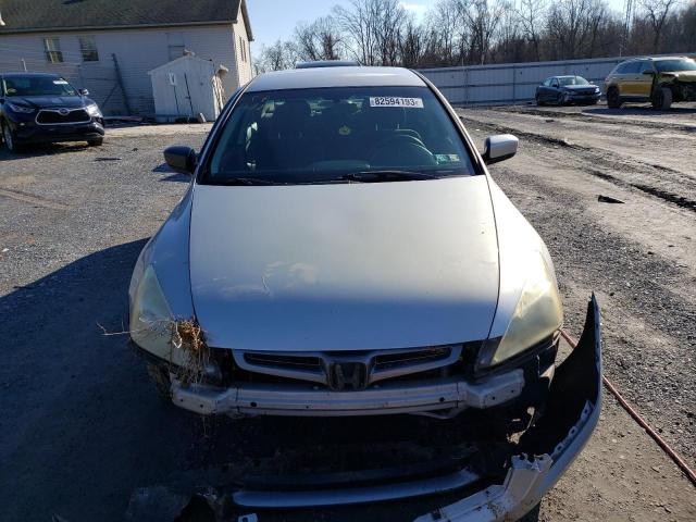 1HGCM56415A129473 - 2005 HONDA ACCORD LX SILVER photo 5