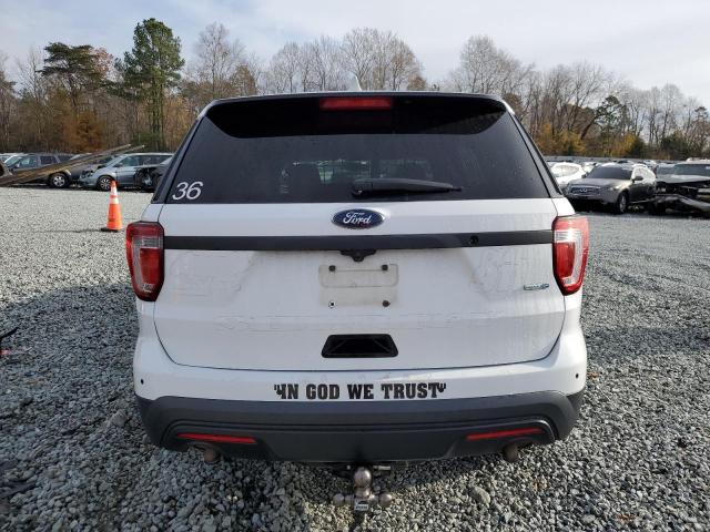 1FM5K8AR7HGE00776 - 2017 FORD EXPLORER POLICE INTERCEPTOR 白色 照片 6