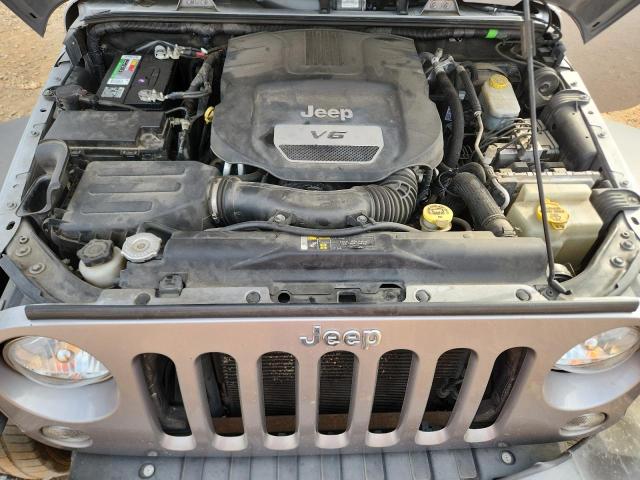 1C4BJWDGXHL650268 - 2017 JEEP WRANGLER UNLIMITED SPORT GRAY photo 12