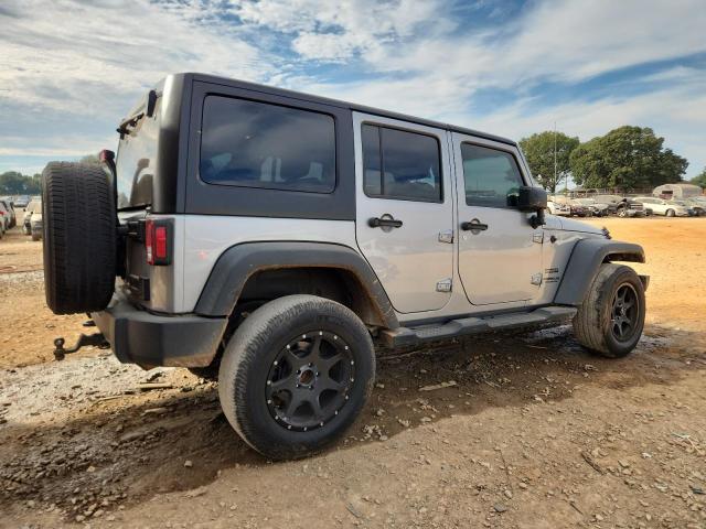 1C4BJWDGXHL650268 - 2017 JEEP WRANGLER UNLIMITED SPORT GRAY photo 3