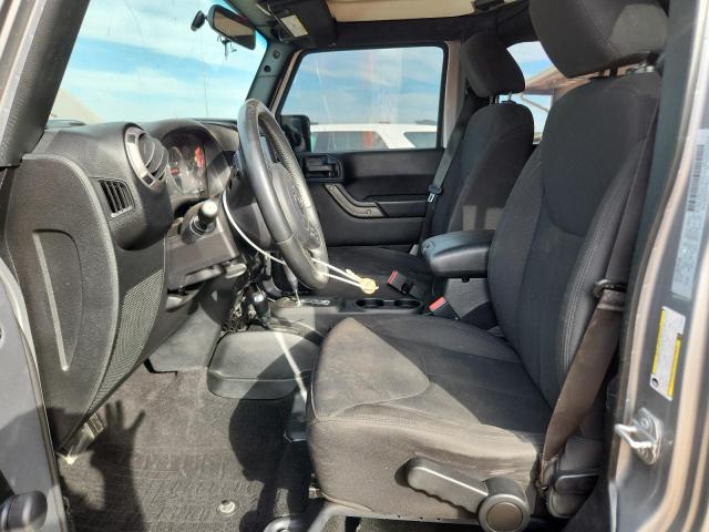 1C4BJWDGXHL650268 - 2017 JEEP WRANGLER UNLIMITED SPORT GRAY photo 7