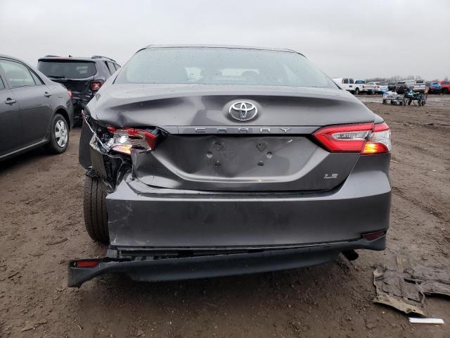 4T1B11HK1JU020765 - 2018 TOYOTA CAMRY L GRAY photo 6