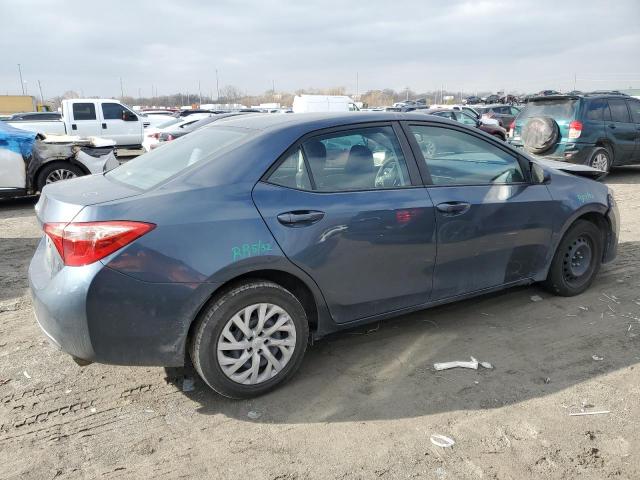 5YFBURHE7HP717272 - 2017 TOYOTA COROLLA L BLUE photo 3