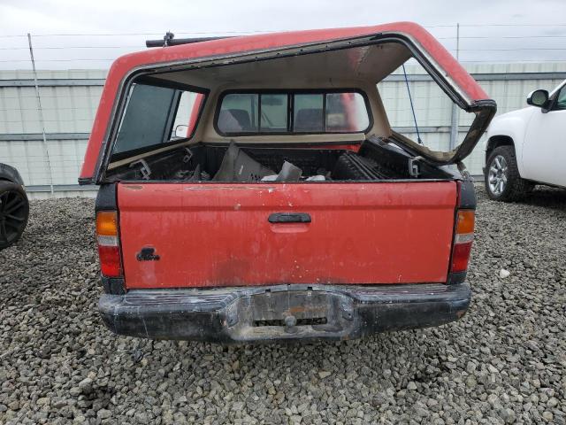 4TANL42NXTZ166969 - 1996 TOYOTA TACOMA RED photo 6