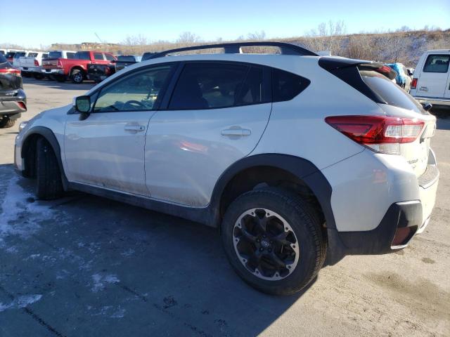 JF2GTAPC3M8222858 - 2021 SUBARU CROSSTREK PREMIUM WHITE photo 2