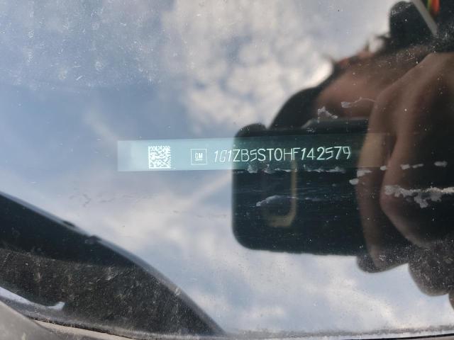 1G1ZB5ST0HF142579 - 2017 CHEVROLET MALIBU LS 蓝色 照片 12