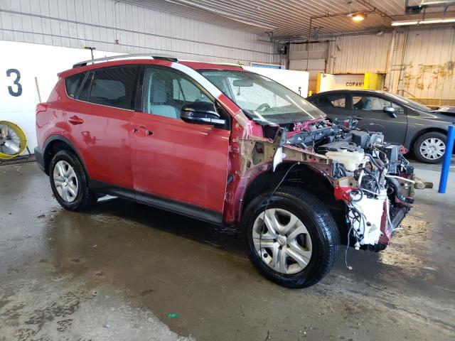 2T3BFREV7FW284652 - 2015 TOYOTA RAV4 LE RED photo 4