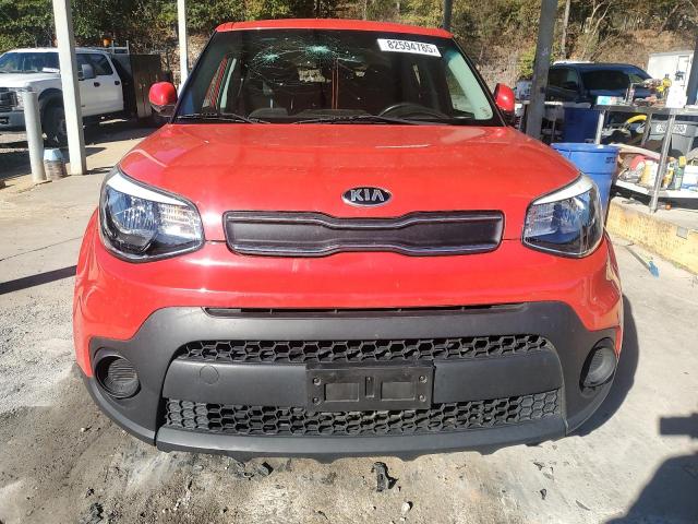 KNDJN2A22K7651691 - 2019 KIA SOUL Червоний фото 5