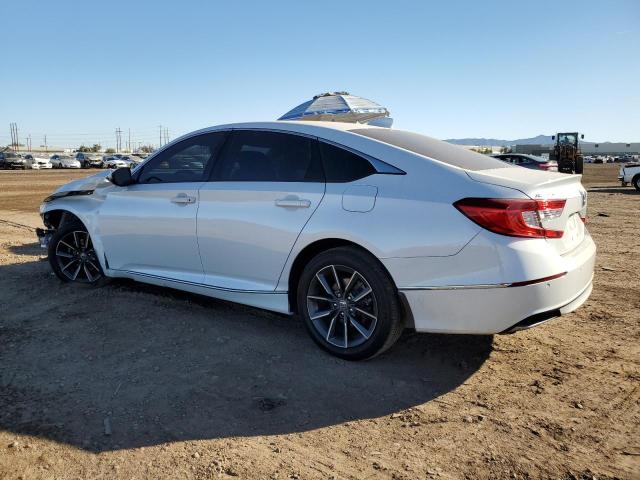 1HGCV1F58MA057992 - 2021 HONDA ACCORD EXL WHITE photo 2