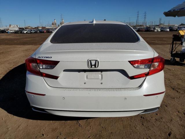 1HGCV1F58MA057992 - 2021 HONDA ACCORD EXL WHITE photo 6